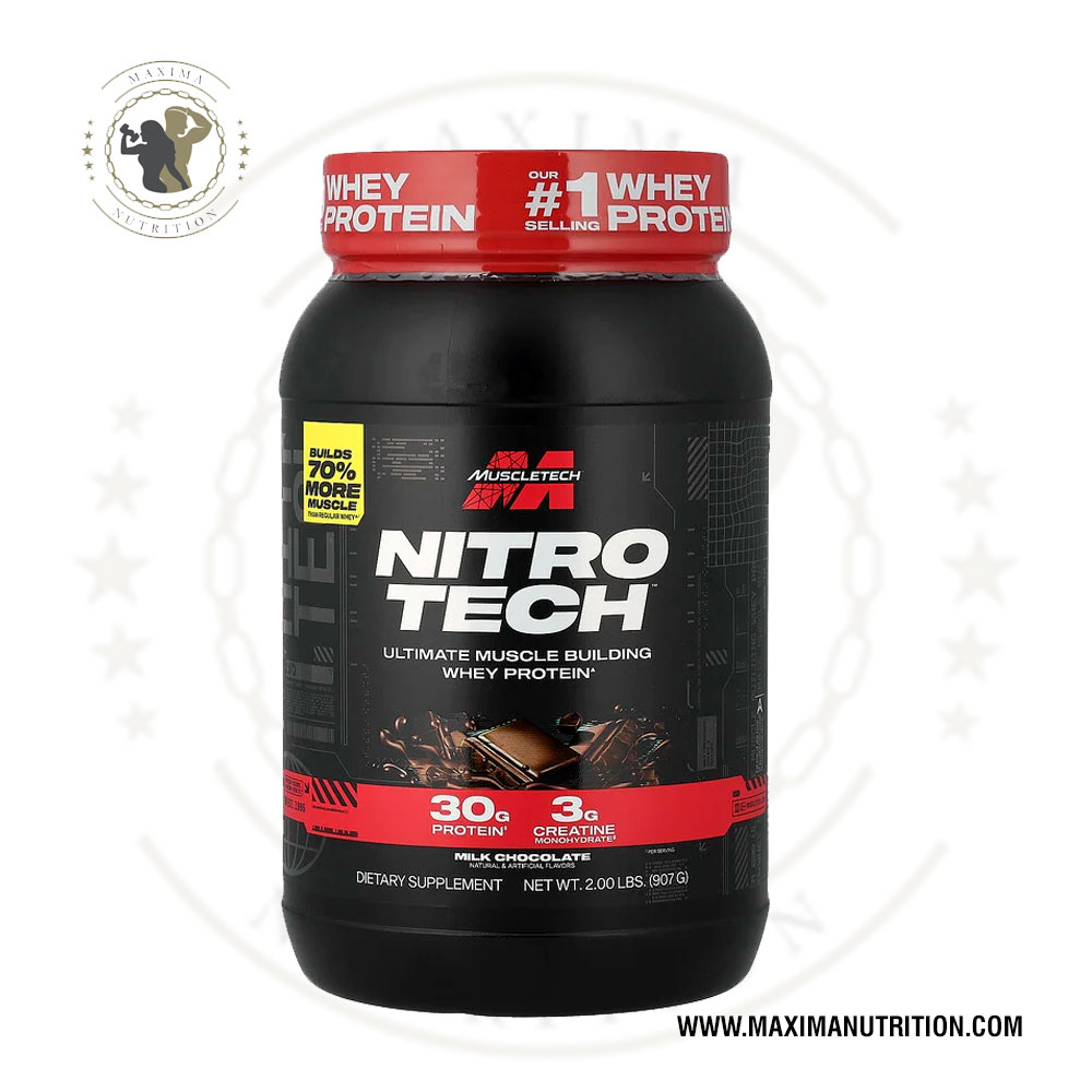 MuscleTech Nitro Tech Whey Protein 2 lbs