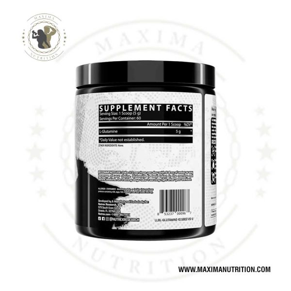 Nutrex-Glutamine-Pure-300G-Back-side